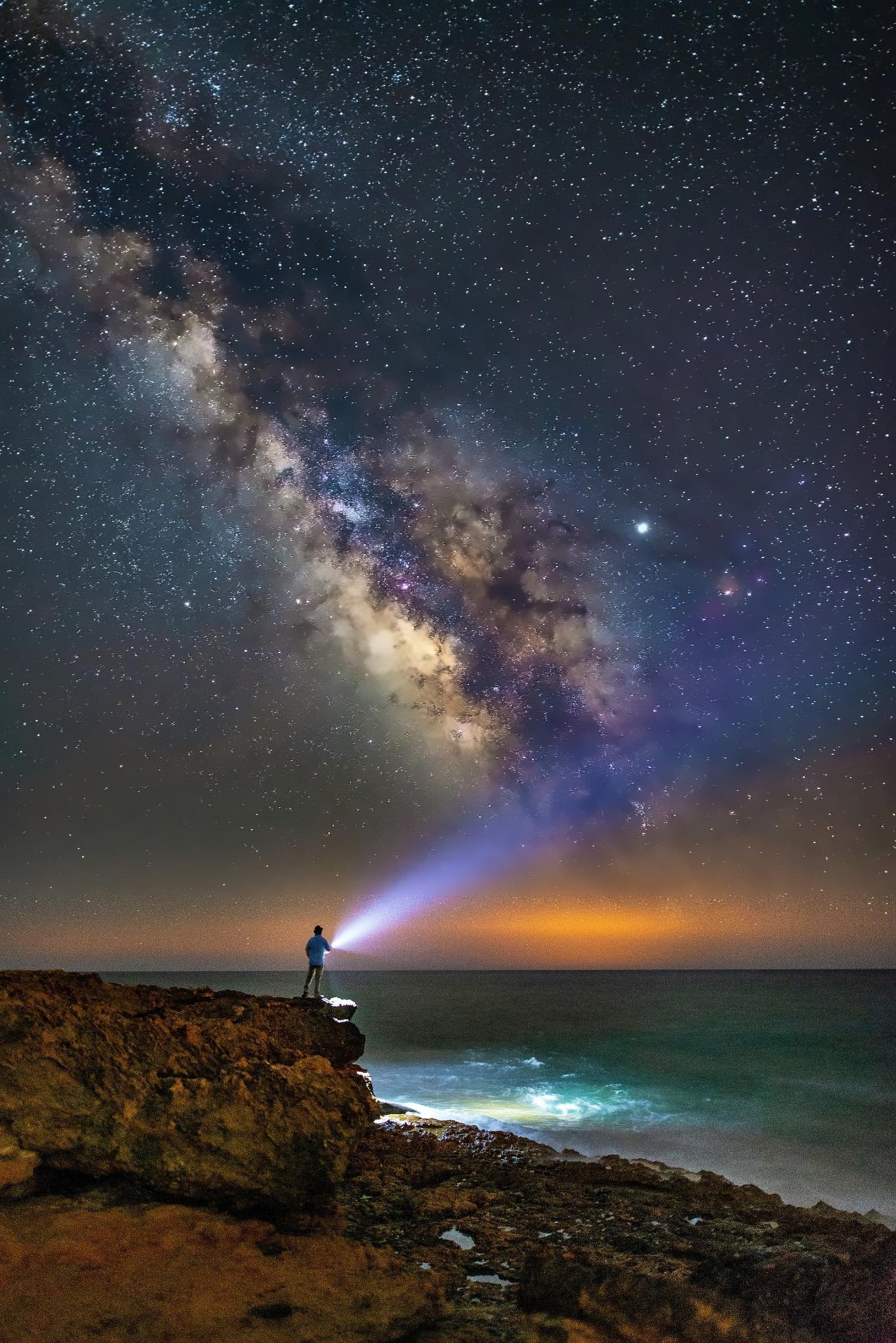 Background Milky Way Sky